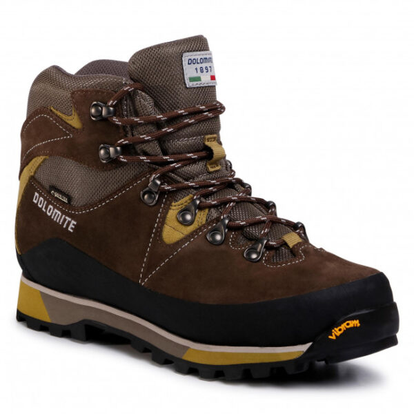 SCARPE DOLOMITE ZERMATT GTX Date Brown/Marsh Green
