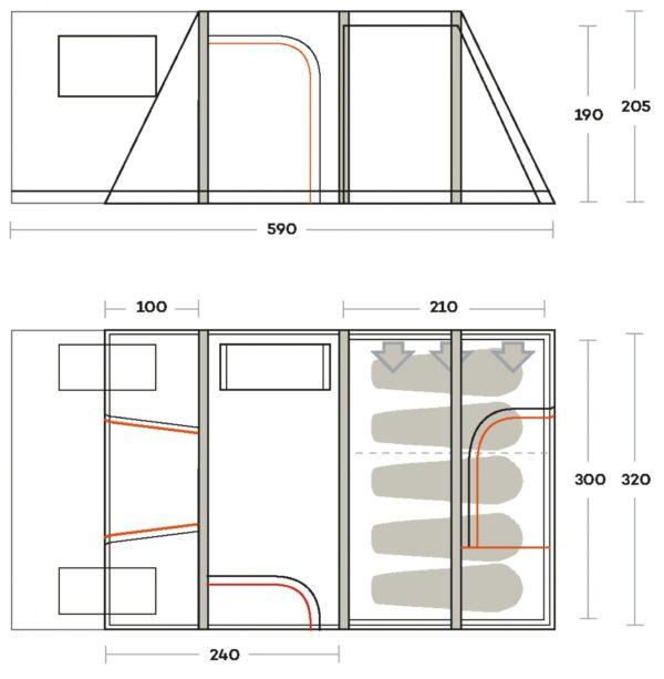 TENDA ALTAIR 5 Ferrino - immagine 4