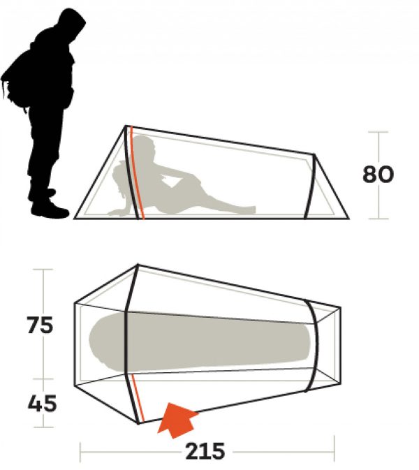 TENDA LIGHTENT 1 PRO Ferrino (disponibile in due colori) - immagine 12