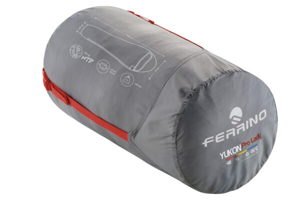 SACCO YUKON PRO Lady Ferrino (rosso) - immagine 2