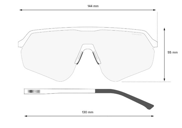 Occhiali Spektrum Blankster Black Grey Lens - immagine 3
